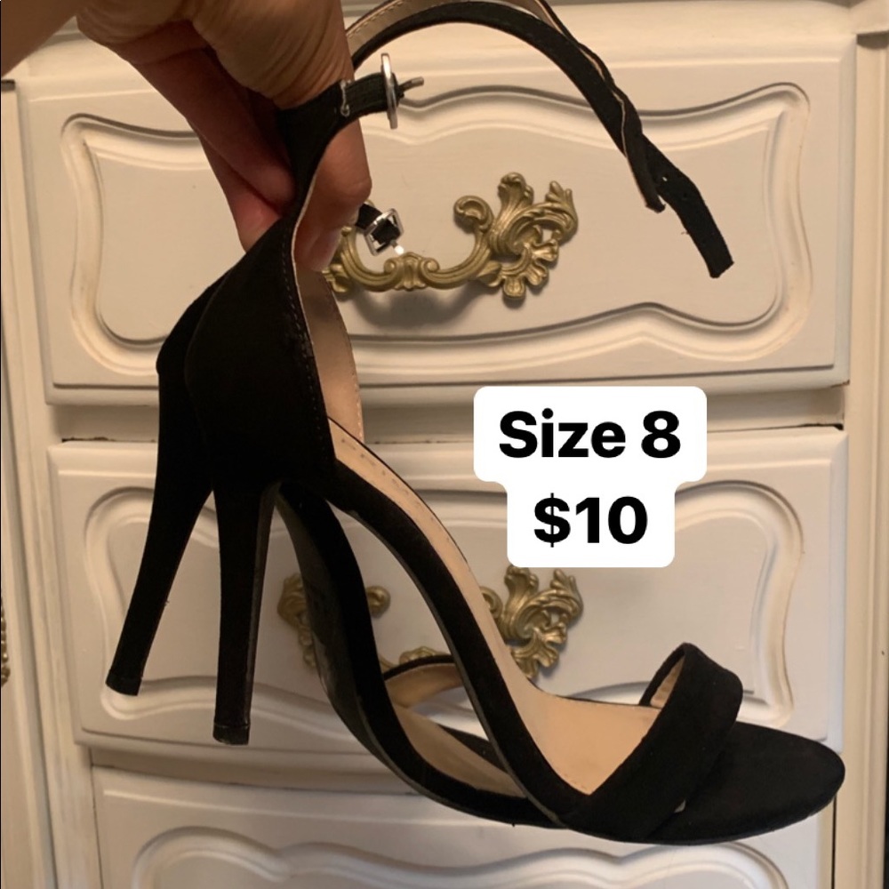 Black heels